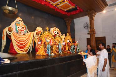 Inauguration of Jagannathdham Digha